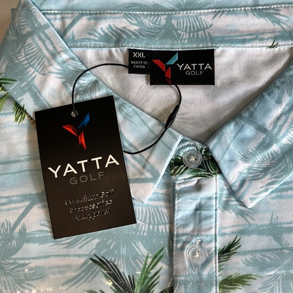 Yatta Golf Polo in Makani Olu Olu Tropical Tiki - Picture 12 of 12